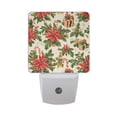 thumbnail image 6 of Yayeee LED Night Light for The Home Plug in With Light Sensors 2 Pack, Retro Christmas Holly, 6 of 6