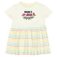 thumbnail image 3 of Inktastic Mamas Little Cowgirl with Cowgirl Hat and Boots Girls Baby Dress, 3 of 5