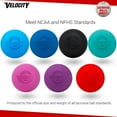 thumbnail image 3 of Velocity Yellow Textured Grip Ball 60 Pack Official Game Lacrosse Balls - SEI Certified Meets NOCSAE, NFHS, NCAA Standards, 3 of 5