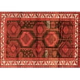 thumbnail image 1 of Ahgly Company Indoor Rectangle Persian Orange Traditional Area Rugs, 2' x 4', 1 of 1
