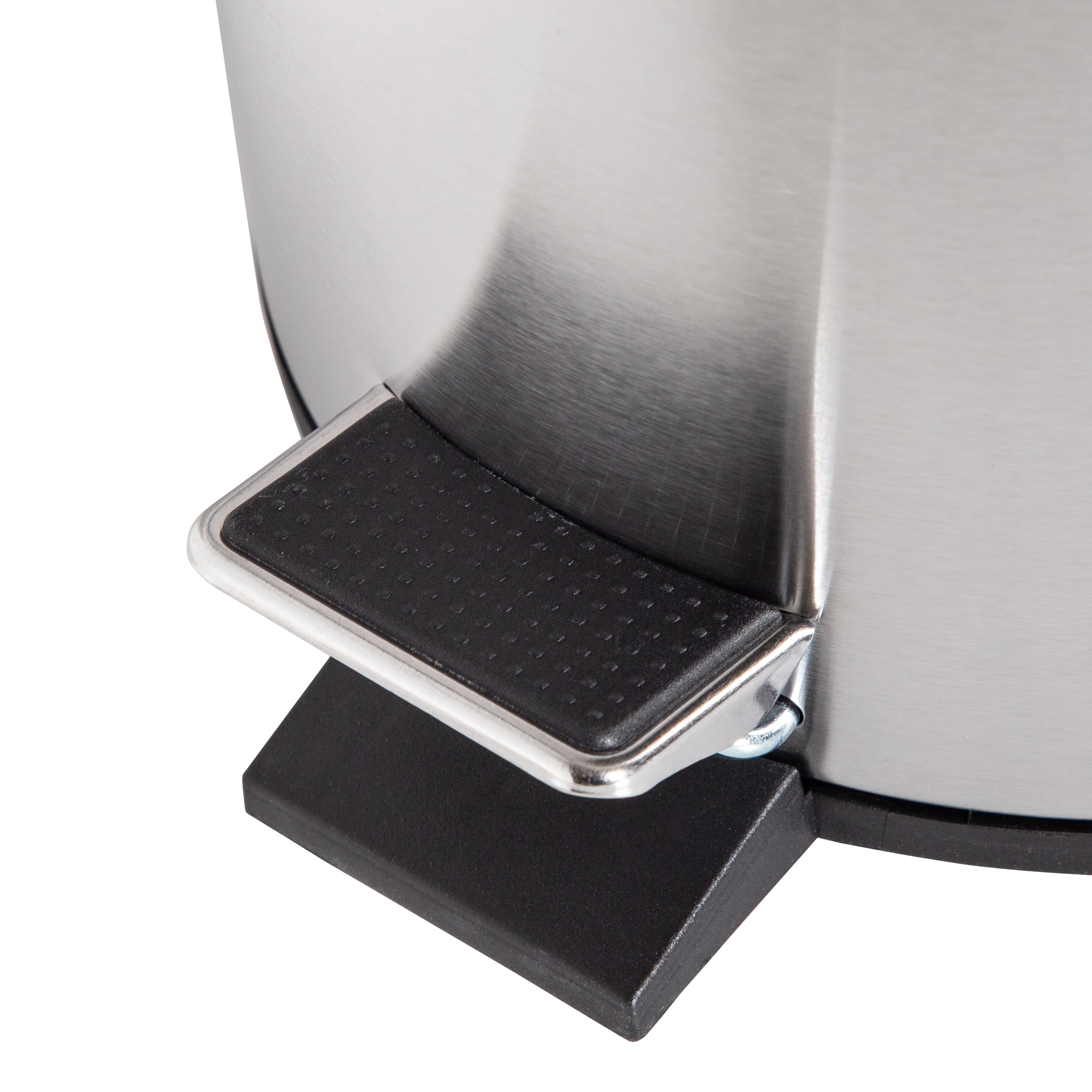 Honey Can Do TRS-01449 5 Liter Stainless Steel Step Lift Lid Garbage Can