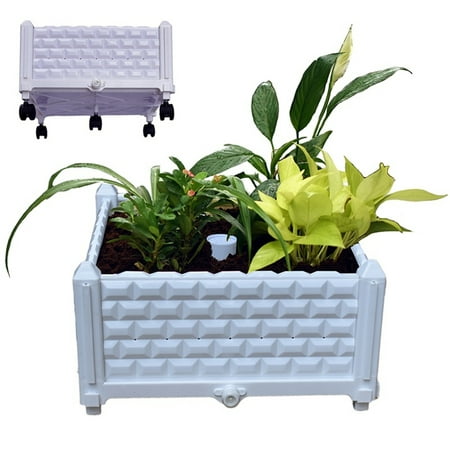 Raised Garden Bed Box Pot For Balcony Backyard Vegetable Flower Planter