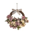 thumbnail image 2 of Cadancy Wreaths for Front Door Artificial Peony Rose Floral Grapevine Wreath Silk Flower Arrangement Home Wall Decoration Entryway Window Farmhouse Indoor Outdoor Seasonal Holiday Ornament, 2 of 6