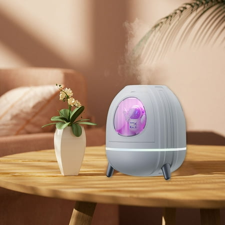 

Qepwscx New Space Capsule Usb Humidifier Gift Aromatherapy Small Desktop Mini Gas Refill Fogs Volume Atmosphere Gradient Light