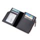 thumbnail image 3 of Zipper Card Wallet Multi-Card Slots Vertical Mini Snap Coin Purse Black, 3 of 5