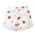 thumbnail image 7 of MEZZALL Women's Halloween Ghost Pumpkin Cami Pajama Set V Neck Halter Tops Lace Shorts 2 Piece Sleepwear Loungewear for Bedroom, 7 of 7