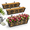4 Pack-black-24 Inch, variant on 4 Pack-black 30 Inch Window Boxes Planters with Adjustable Brackets and Coco Liners