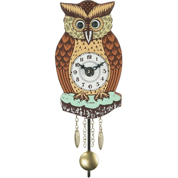 4.5" Engstler BatteryOperated Mini Cuckoo Wall Clock