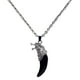thumbnail image 4 of Collar con Colgante Fernando Resina Negra Diente Gótico Punk Joyería de Cadena, 4 of 8
