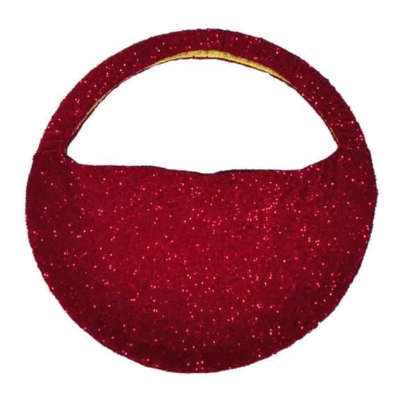 Lipstore Exercise Hoop Bag Dance Props Carry Bag Artistic Gymnastics Equipment Holder Red M