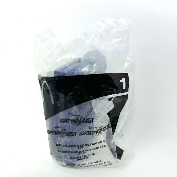 2000 McDonalds Happy Meal Toy Disney Inspector Gadget 2 Motorized Gadgetmobile