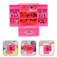 thumbnail image 3 of Shisuyan Mini Réfrigérateur Rose Jouet Lot de 1 2.9X2.0X4.6in Plastique Éducatif, 3 of 8