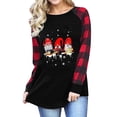 thumbnail image 1 of Camisas de Navidad Para Mujer Tops de Manga Larga Moda Casual Cómoda Blusa de Sudor Con Estampado de Navidad Odeerbi ODB199579, 1 of 9