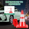 thumbnail image 5 of 12 Pack Traffic Safety Cones, 28in Safety Cones with Reflective Collar, Orange Safety Cones, Soccer Training Cones for Sports Training & Playground Use, 5 of 8