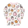 thumbnail image 6 of Enyan Girls Pajamas Halloween 2 Piece Cute Pumpkin/Ghost Print Pajama Long Sleeve Kid Pjs Set Pjs for Girls(8-9 Years), 6 of 7