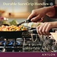 thumbnail image 3 of Anolon Advanced Home Hard-Anodized 14.5-Inch Skillet with Helper Handle in Onyx, 3 of 8
