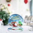 thumbnail image 5 of Blue Christmas Theme Paper Plate Decoration Disposable Stamping Paper Cups Paper Plate Set of 10Pcs, 5 of 7