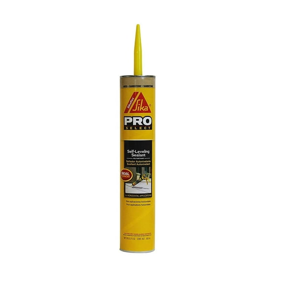 Sikaflex Self-Leveling Sealant - Durable Polyurethane Concrete Caulk - 29 fl. oz, Sandstone
