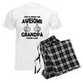thumbnail image 6 of CafePress - Awesome Grandpa Looks Like Pajamas - Men's Light Loose Fit Cotton Pajama Set, 6 of 7