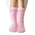A Pair of Socks Pink Polyester Christmas Winter Fashion Bedroom for