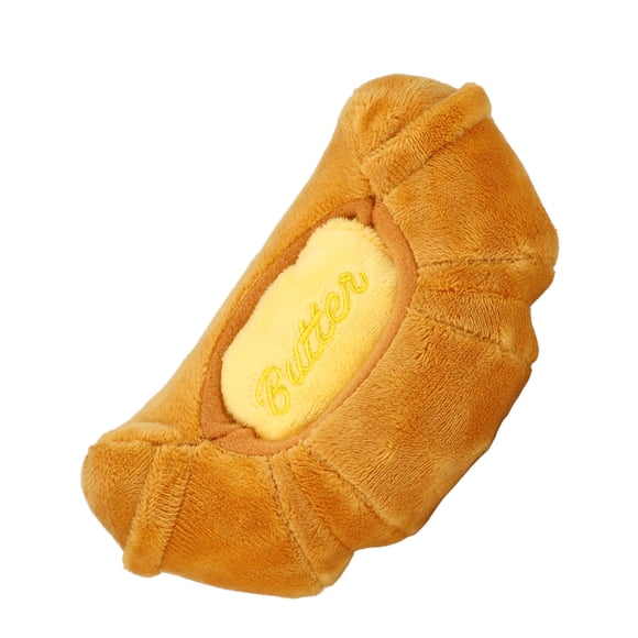 Juguetes De Peluche Exprimibles Con Croissant, Realistas Que Promueven El Desarrollo Intelectual, Lindo Juguete Para Perros Con Croissant Para Perros Y Gatitos