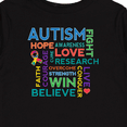 thumbnail image 4 of Inktastic Autism Support Slogan Boys or Girls Long Sleeve Toddler T-Shirt, 4 of 5