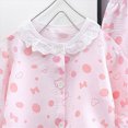 thumbnail image 5 of HCNTES Girls Pajamas 12M 18M 24M 1T 2T Toddler Girl Pajamas Newborn Sleepwear Comfy Long Sleeved Top Elastic Waist Pants 2 Piece Set Baby Outfits for Girls Fall Winter, 5 of 8