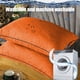 thumbnail image 4 of Almohada de plumón alternativo de calidad hotelera | Suave y con buen soporte para quienes duermen boca arriba y boca abajo | Tejido hipoalergénico | Tamaño estándar: 48 x 74 cm, 4 of 8