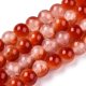thumbnail image 1 of Crackle Baking Painted Imitation Jade Glass Beads Strands Round Crimson 8mm Hole: 1.5mm about 104~108pcs/strand 29.72 inch~30.91 inch(75.5~78.5cm), 1 of 3