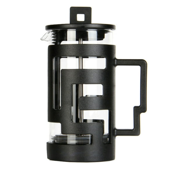 Cafetera de Prensa Francesa Con Boquilla en Forma DE V, Filtración Efectiva, Laberinto, Carcasa de Vidrio
