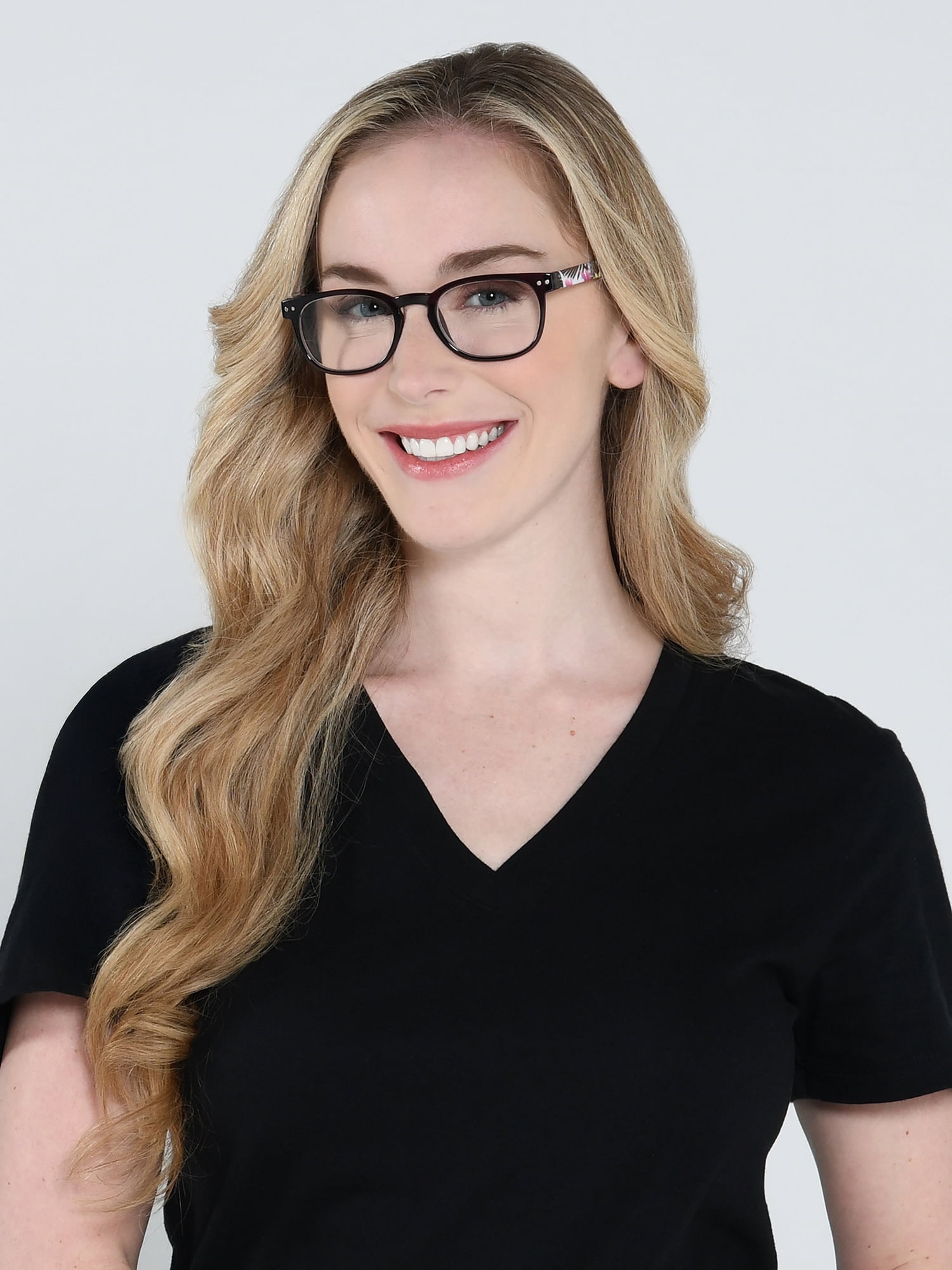 Foster Grant 2-Pack Purple Round Reading Glasses