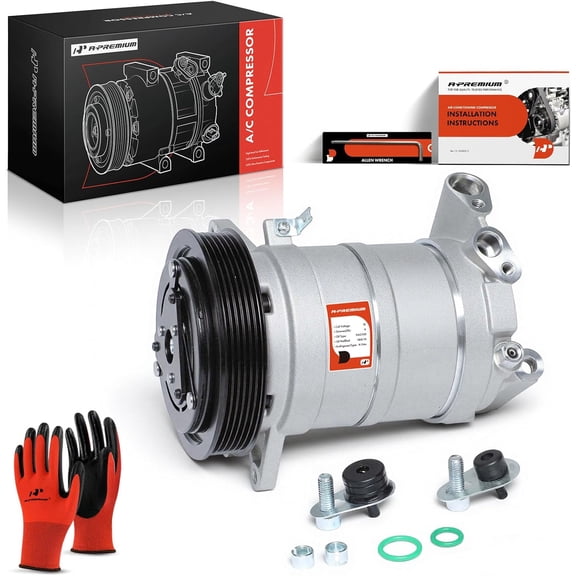 A-Premium AC Compressor with Clutch Compatible with Nissan Altima 2002-2006 Maxima 2003-2008 V6 3.5L Sedan