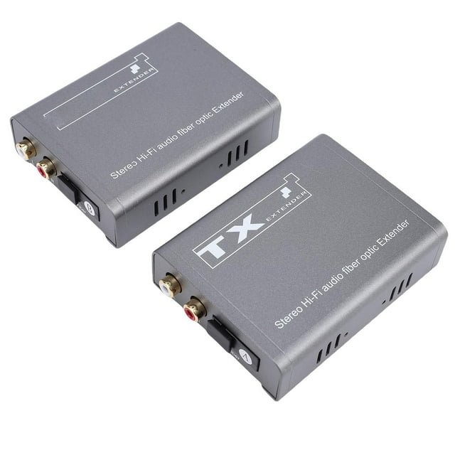 Extenders for Audio Over Fiber Extender 20KM Single Mode 2KM Multi Mode for Extender Over Fiber Optic with FC SC Optical Interface