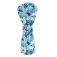 thumbnail image 2 of Pzuqiu Hibiscus Flower Blue Golf Club Head Covers Premium Leather Headcovers Stylish Funny Driver Covers Easy to Wear Protect Against Scratches and Damage Fit Most Clubs, 2 of 8