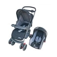 thumbnail image 1 of Sistema de viaje D'Bebe  CARRISTAR con autoasiento 0 a 36 mes Negro, 1 of 4