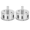 thumbnail image 2 of 2Pcs Diamond Drill Bit Round Shank Hole Opener Saw for Glass Marble Ceramic Tiles 60mm, 2 of 4