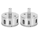 thumbnail image 2 of 2Pcs Diamond Drill Bit Round Shank Hole Opener Saw for Glass Marble Ceramic Tiles 60mm, 2 of 4