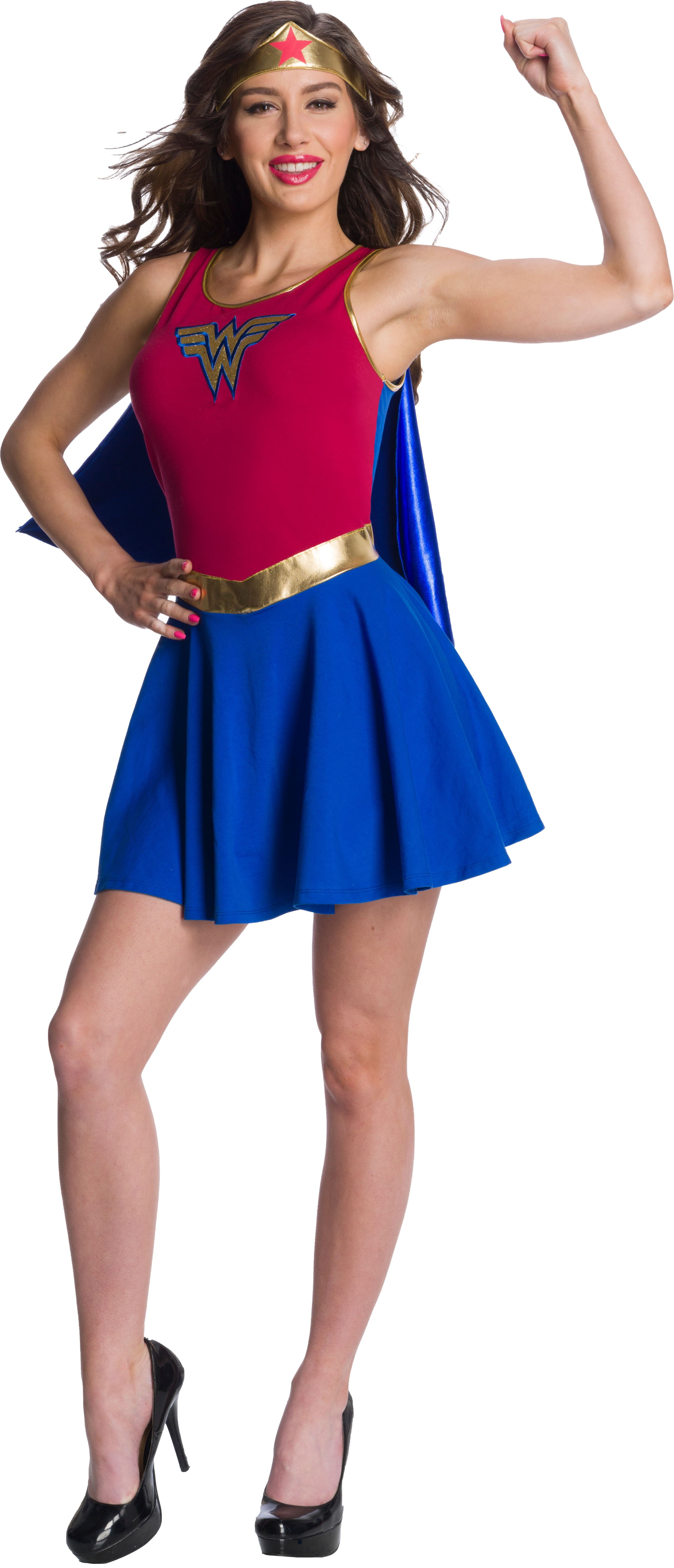 Rubies Wonder Woman Tank Dress Adult Halloween Costume
