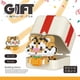 thumbnail image 5 of Nueva caja de almacenamiento creativa de la serie de animales de dibujos animados gato Panda Koala conejo Mini decoración Micro bloque de construcción ladrillo juguete para regalo, 5 of 5