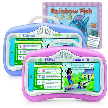 LeapFrog LittleTouch LeapPad With Bonus Rainbow Fish Activity Set
