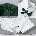 thumbnail image 4 of ZOEREA Baby Boy Suit Gentleman Outfit Clothes Infant Tuxedo Short Sleeve Dress Shirt+Suspender Pants+Bowtie+Hat 0-18M, 4 of 8