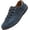 Blue, variant on Mens Casual Dress Shoes Leather Sneakers Lightweight Comfortable Hand Made Flats Classic Shoes for Walking Business Working Office Travel Driving Footwear