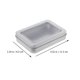 thumbnail image 2 of unbranded 4Ud Organizador De Caja Metálica Rectangular Para USB Y Joyería Plateada, 2 of 8