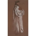 thumbnail image 3 of Edwin Austin Abbey 10x14 Black Modern Framed Museum Art Print Titled - Figure for Trial Of&nbsp;Catherine (1991), 3 of 5