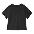 thumbnail image 4 of LYEAA Loose Workout Shirts Men Short Sleeves Crew Neck Athletic Summer Pullover T-shirts Solid Training Casual Soft Comfortable Breathable Men's Tops Black M, 4 of 9