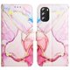 thumbnail image 5 of Funda para Motorola Moto G 5G 2022 con función atril, diseño de mármol, de piel sintética, 5 of 5