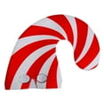 thumbnail image 4 of Gorro navideño de bastón de caramelo, gorro navideño novedoso, ideal para eventos de equipo, disfraces y fiestas. Rojo Blanco, 4 of 9