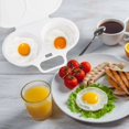 thumbnail image 3 of Microwave Egg Kitchen Poacher Poached Egg Cooker Egg Maker Poached Egg Steamer, 3 of 6