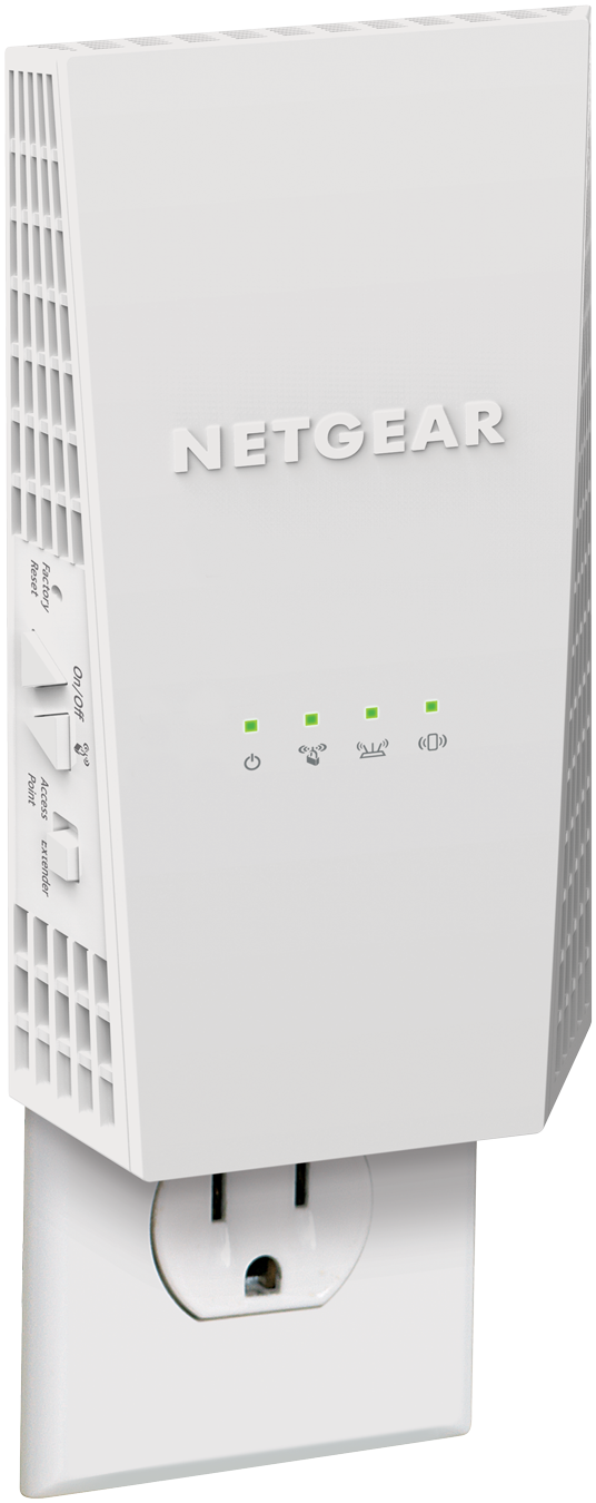 NETGEAR EX6250 AC1750 WiFi Mesh Wall Plug Range Extender and Signal