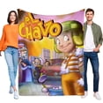 thumbnail image 1 of El Chavo del Ocho anti-pilling, suave, ligera, esponjosa y acogedora de lujo para hogar y cocina – Perfecta para niños y adultos,80X100cm, 1 of 6
